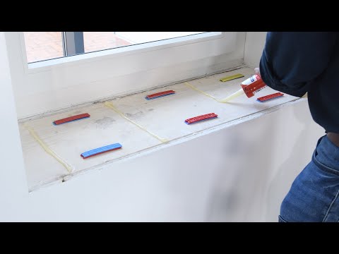 Fensterbank Montage - Schritt für Schritt Anleitung