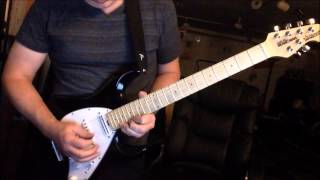 Metal Guitar Cover of Crystallize - mashup with the original by Lindsey Stirling