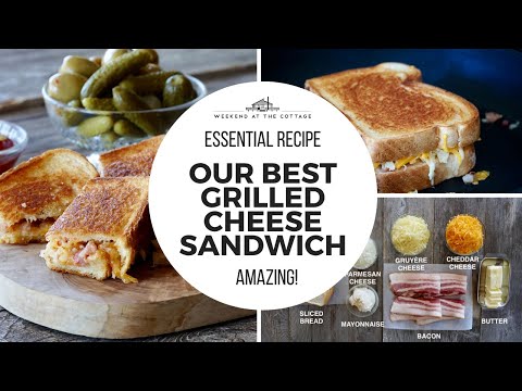 OUR BEST GRILLED CHEESE SANDWICH | Crispy! Gooey! Tasty!