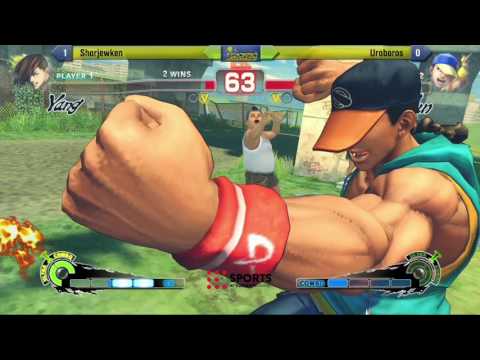 Elements Fighting Games Challenge #4 - USF4 - Shorjewken vs Uroboros