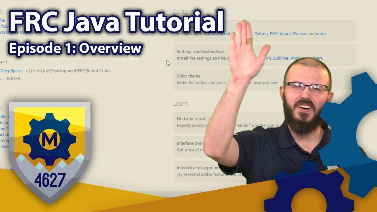 FRC Java Tutorial – WPILib 2019 Command Based Framework Ep 1: Overview