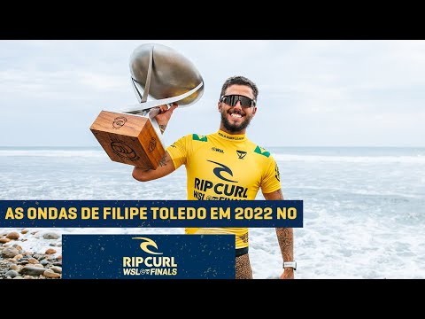 AS ONDAS DE FILIPE TOLEDO NO RIP CURL WSL FINALS DE 2022  |  WSL Brasil