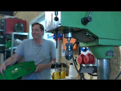 Flott TB 14 - Spindel ausbauen - Flott Ständerbohrmaschine