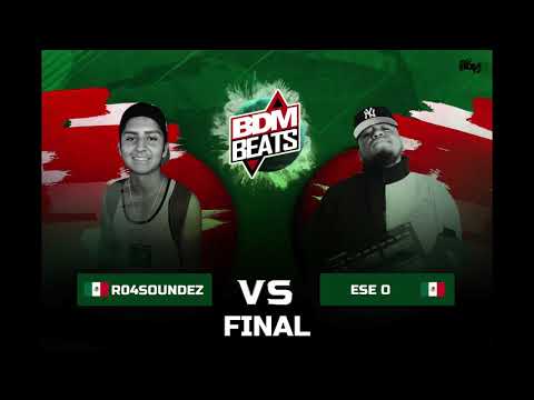 R04soundez vs Ese o | 1º Round Mix libre | Final | BDM Beats 2019 | México