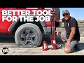 Hi-Lift or Bottle Jack - What is the Better Tool for Changing a Flat Tire out on the Trail?