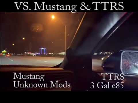 Audi TTRS vs Supra MK5, Mustang GTs, Tesla Model 3, and S2000T