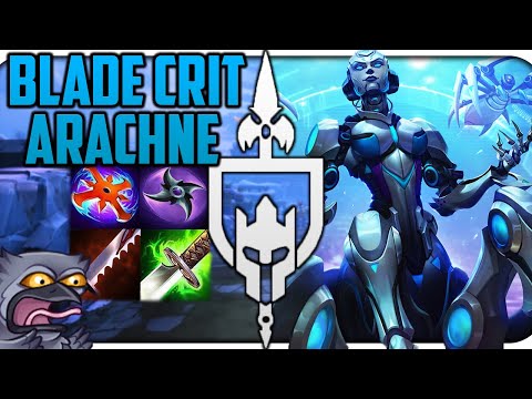 ARACHNE CRIT/SWORD BUILD THAT MAKES HER VIABLE!