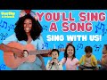 You'll Sing a Song | Sing-a-Long for Kids | Ella Jenkins Songs