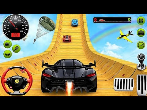 Super Crazy Mega Ramp GT Car Racing  - Extreme Car Stunts Master Driving : Android Gameplay