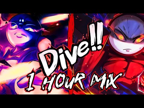 DIVE!! - 1 Hour Epic Mix | KJ's Ultimate Theme | The Strongest Battlegrounds (cover)