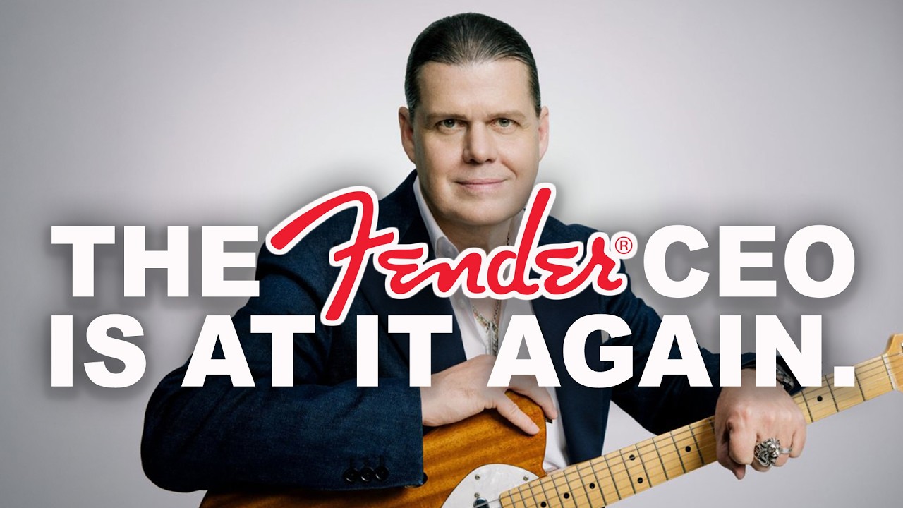 WTF did the Fender CEO just say about AI?! - YouTube