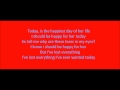 Today - Gary Allan (Lyrics On Screen)