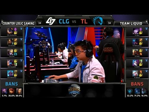 NA LCS CLG vs TL Game 2 Highlights (NA LCS Spring 2015)