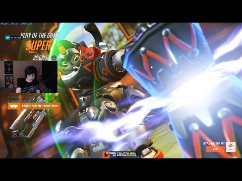 20K DMG! POTG! SUPER DOMINATING AS ORISA! GAMEPLAY OVERWATCH 2 SEASON 9 TOP 500