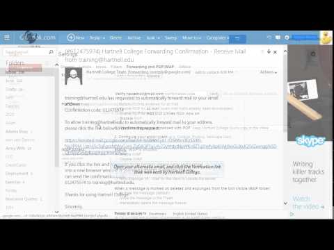 Forwarding Hartnell Email