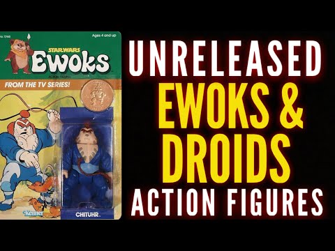 Canceled Droids & Ewoks Vintage Star Wars Figures