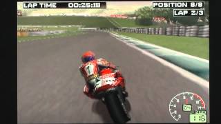 Superbike 2000 on PS1. Gameplay & Commentary.
