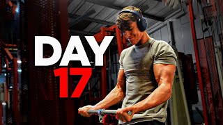 I trained my arms every day for 30 days