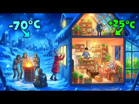 He Built a Fortified Base with Endless Food in the Middle of an Ice Apocalypse! - Manhwa Recap