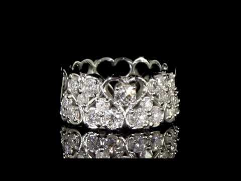 Unisex 1.85ct (TDW) Diamond Ring