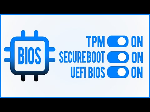 How to Turn On TPM, Secure Boot & UEFI BIOS Mode From BIOS Settings Easily ✔✔✔