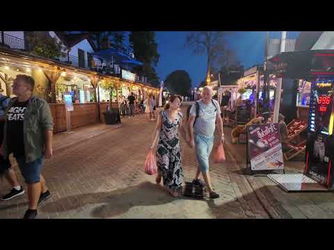 Rowy nocą w centrum - Zobacz co się tu dzieje | Lato 2025 [4K]