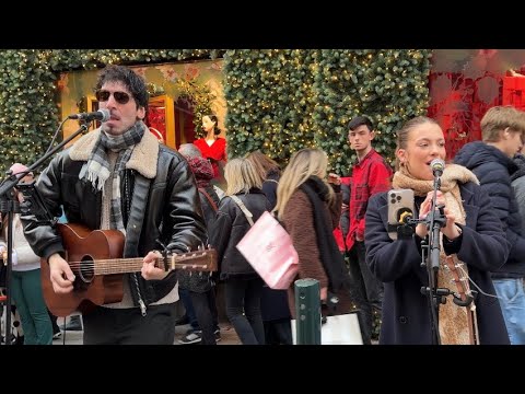Nobody EXPECTED This VOICE From a Guy on the Street-One Direction Night Changes Allie Sherlock Cover