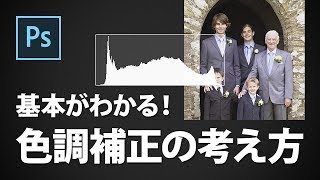 【Photoshop講座】基本がわかる！色調補正の考え方