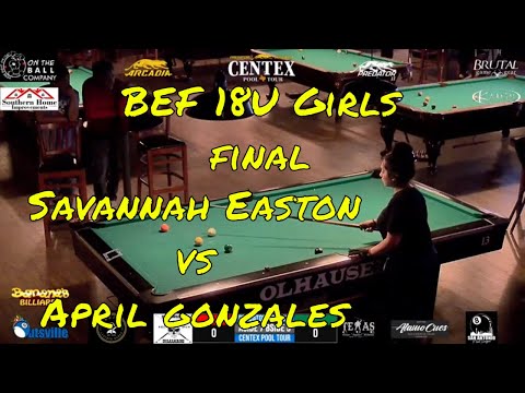 BEF 18U Girls Final Savannah Easton vs April Gonzales / San Antonio, TX