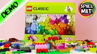OLD SCHOOL LEGO CLASSIC - Box mit über 250 Teilen - Unboxing & Demo - KAANS ABSTRAKTE LEGO KUNST