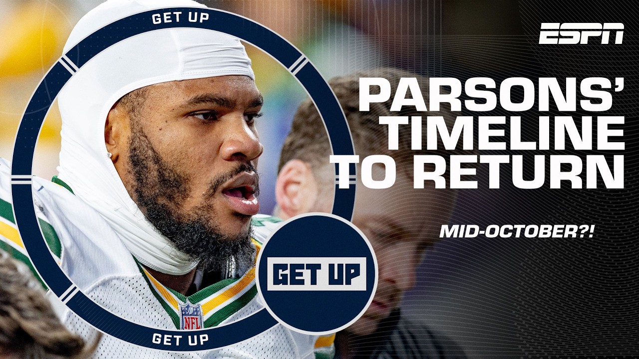 Micah Parsons' EARLIEST RETURN set for MID-OCTOBER? 😨 Can the Packers hold on? | Get Up