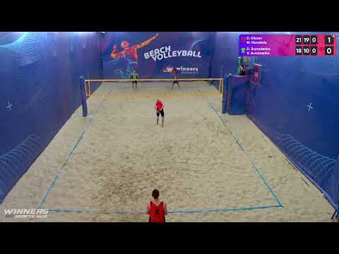 16:25 D. Kliuiev / M. Horobets - D. Svyrydenko / V. Avramenko 27.06.2022 | Winners Beach Volleyball