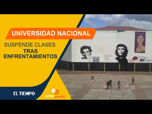Universidad Nacional suspende clases presenciales tras enfrentamientos