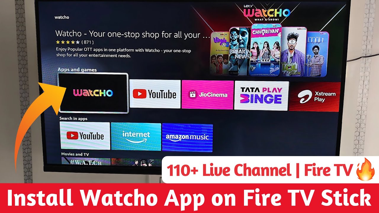 Watcho App — 17+ OTTs in 1 | Watcho App on Fire TV 🔥 | Watcho App on Fire TV Stick