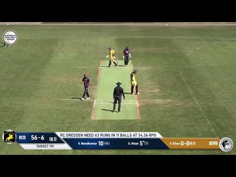 MOM: F.Khan - RCD vs BSVB | Highlights | European Cricket Series Dresden Day 3 | Germany