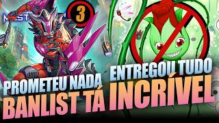 KEWL TUNE JÁ TOMOU! A NOVA BANLIST é INCRÍVEL (graças a DEUS)┃Yu-Gi-Oh! Master Duel