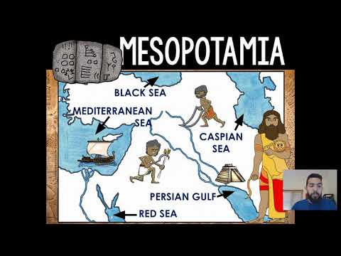 Back To School Mesopotamia Map Printable