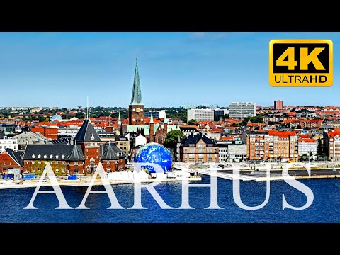 Beauty of Aarhus, Denmark in 4K| World in 4K