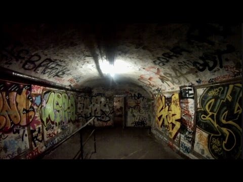 Tunnels de métro à Paris abandonnés - St Martin