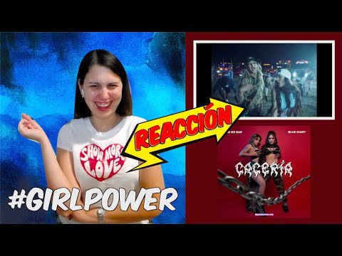 REACCIÓN a Blue Mary & Flor de Rap - Cacería
