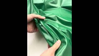30110 Ткань плащовая MONCLER цвет Vert 837, плотность 50 гр/м2, ширина 150 см на YouTube