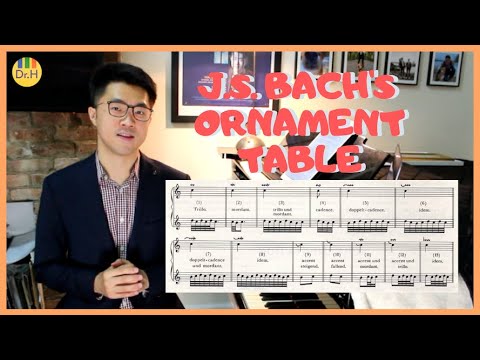 CLASSY PITCH - J.S.Bach's Ornamentation Table