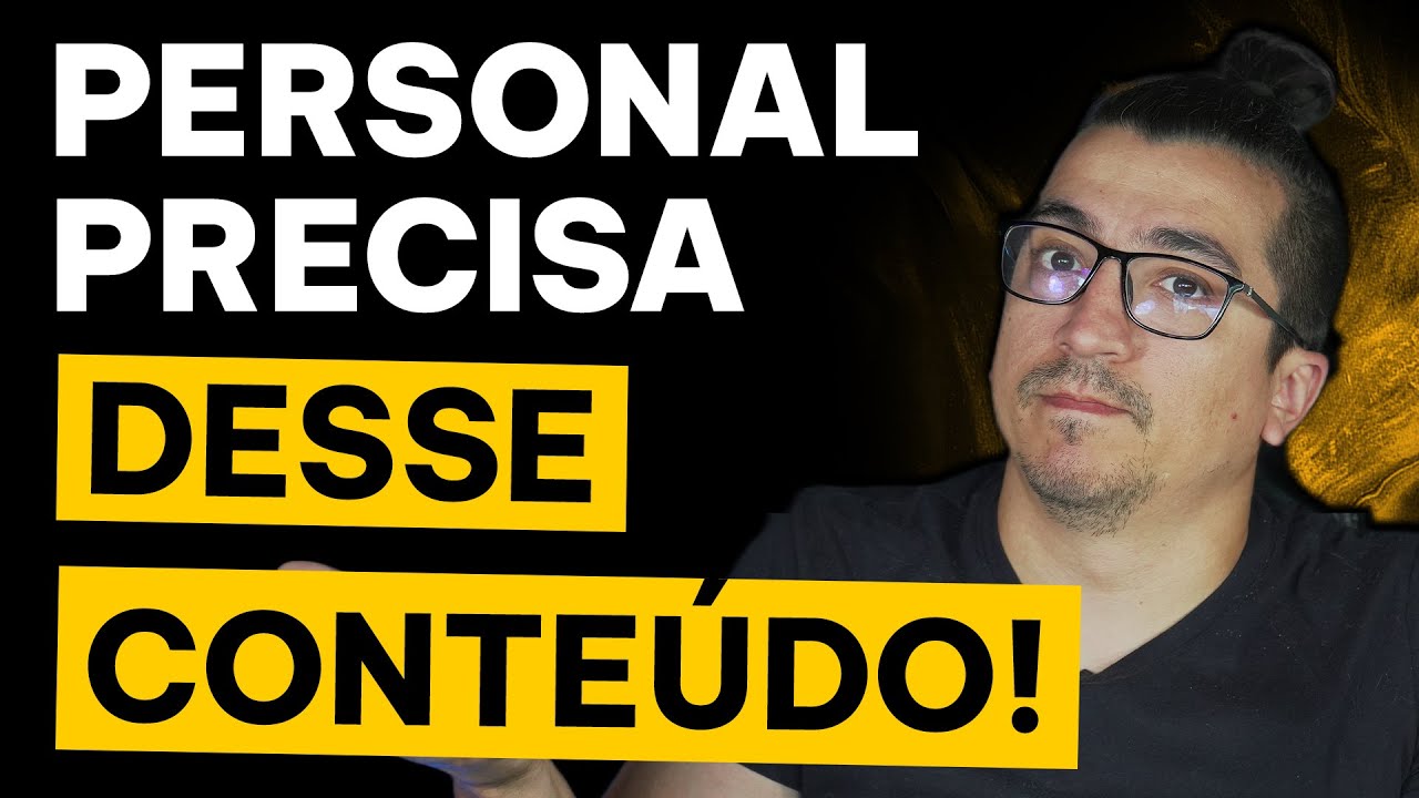 4 conteúdos OBRIGATÓRIOS para o PERSONAL TRAINER na rede social