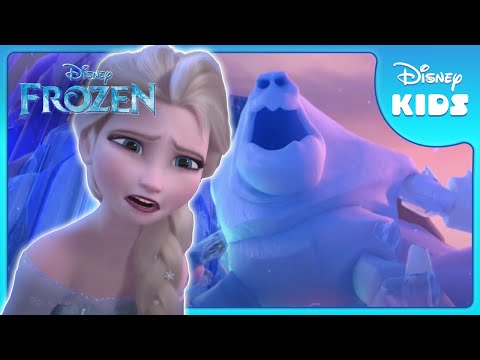 Marshmallow Chases Anna & Kristoff! | Frozen | Disney Kids