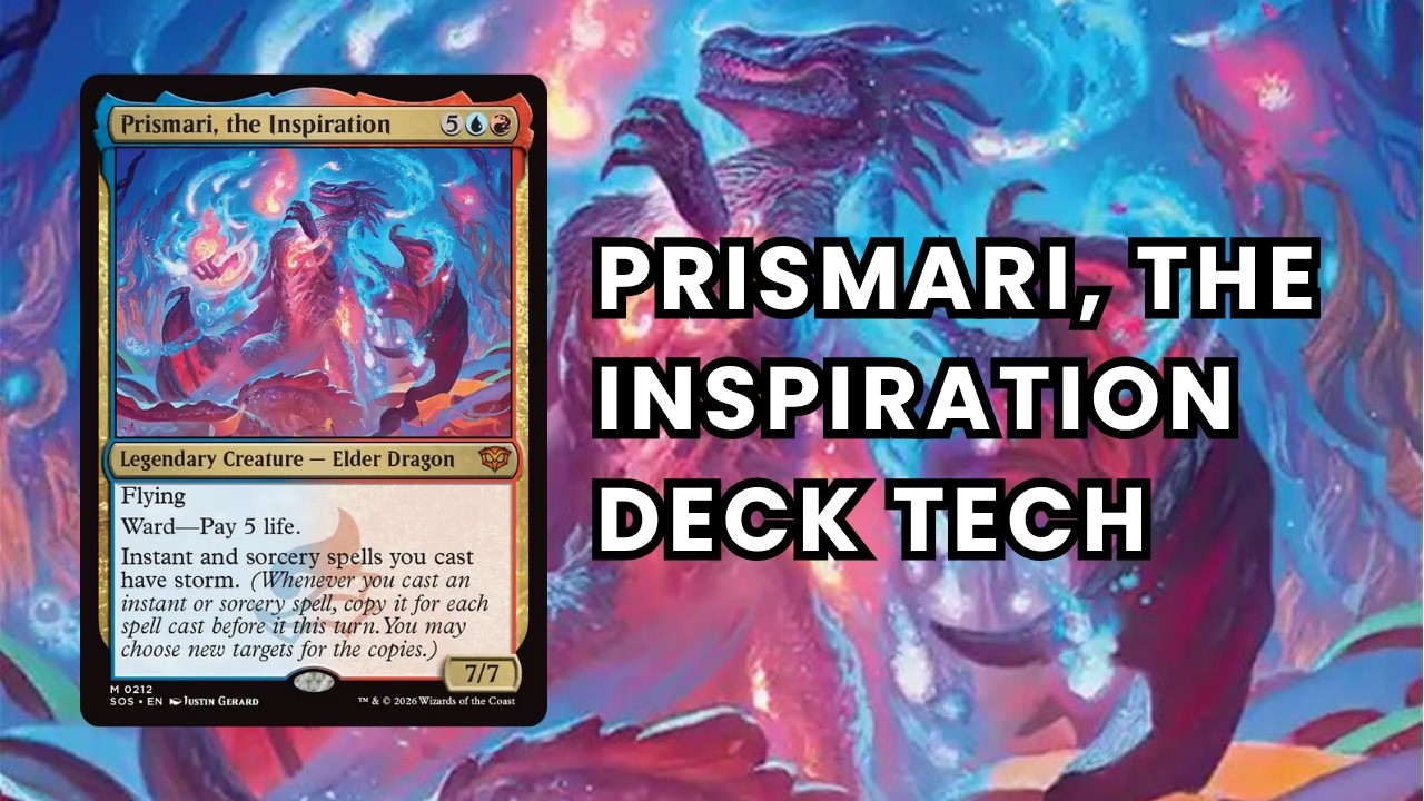 Prismari, the Inspiration Commander Deck | Storm Deck Tech | Secrets of Strixhaven MTG