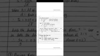 Earthquake Design Numercal 1