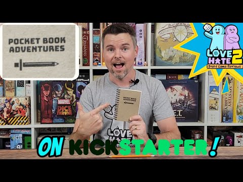 Preview of Pocket Book Adventures - Coming to Kickstarter!