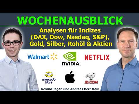 Iran Krieg überschattet Wochenstart, Gold und Öl gefragt 📈 DAX unter 25.000 📉 Aktien Nvidia, Apple