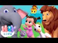 Sonidos de Animales para Niños | canción de animales | HeyKids - Canciones infantiles