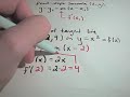 Finding the Equation of a Tangent Line
